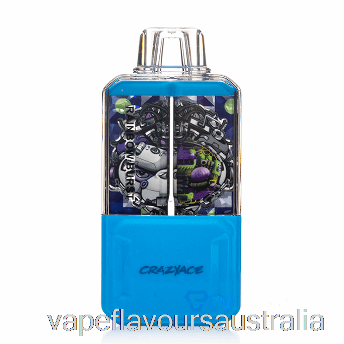 Vape Nicotine Australia CRAZYACE B15000 Disposable Rainbow Burst